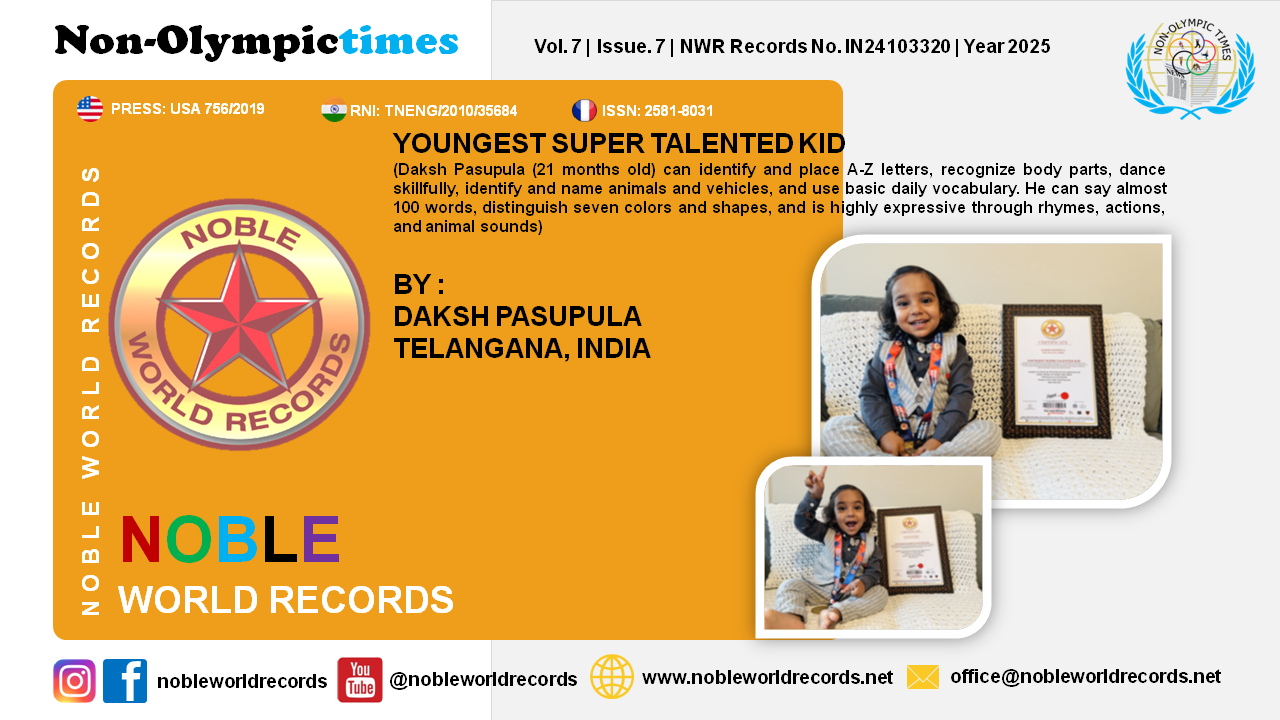 YOUNGEST SUPER TALENTED KID