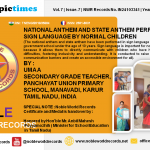 NATIONAL ANTHEM AND STATE ANTHEM PERFORMED IN SIGN LANGUAGE BY NORMAL CHILDREN