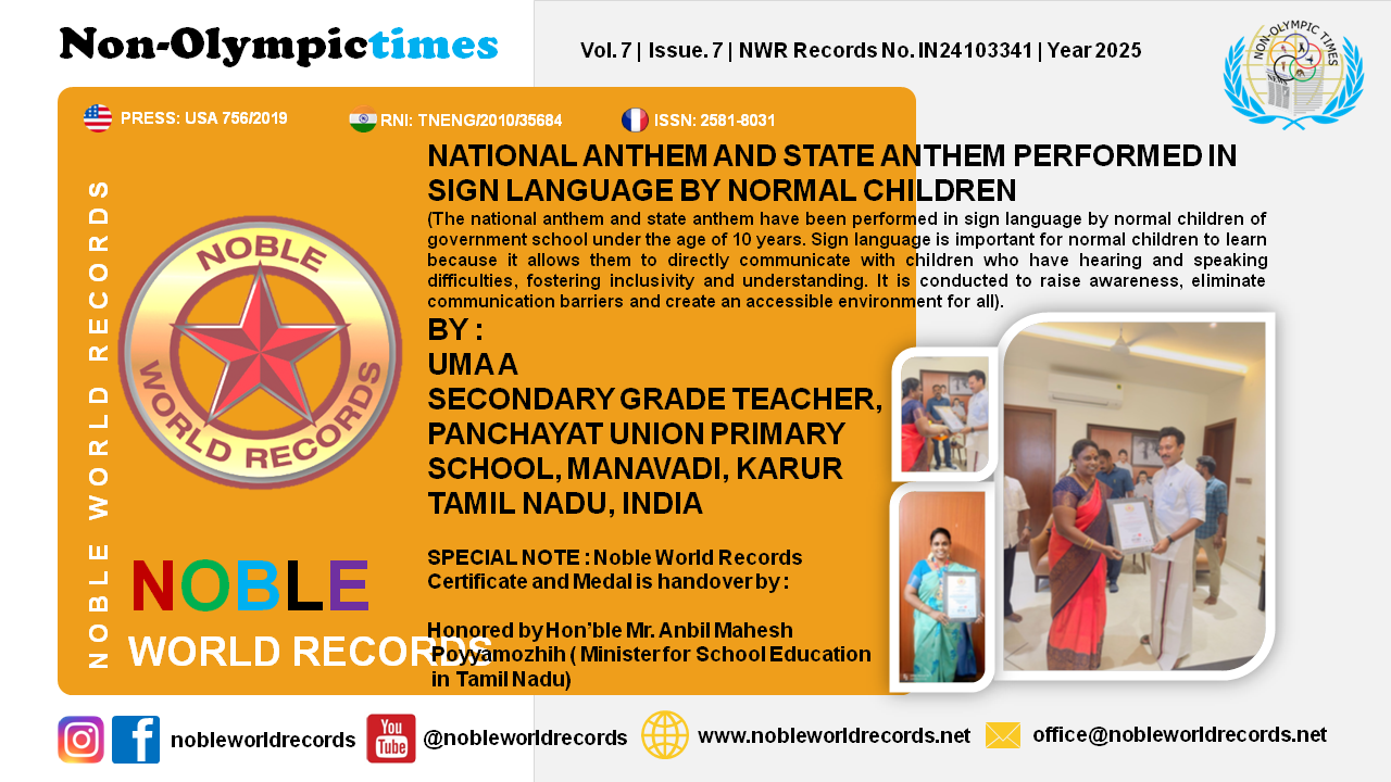 NATIONAL ANTHEM AND STATE ANTHEM PERFORMED IN SIGN LANGUAGE BY NORMAL CHILDREN
