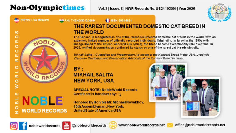 THE RAREST DOCUMENTED DOMESTIC CAT BREED IN THE WORLD